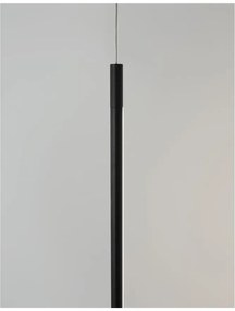 Lampa LED podea incastrabila in tavan design modern deosebit ELETTRA negru