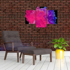 Tablou cu fum colorat (90x60 cm)