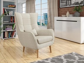 Fotoliu cu urechi Flerance (Bej) . Promo -16%. 1103805