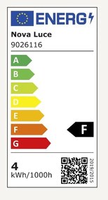 Aplica LED pentru exterior design modern IP54 Azar negru
