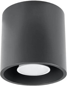 Sollux Lighting Orbis lampă de tavan 1x40 W antracit SL.0568
