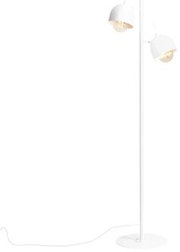 Lampadar modern alb liniar cu 2 becuri Beryl