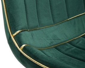 Mauro Ferretti SCAUN PARIS VERDE/AURIU SET 2 BUC CM 51X59X79