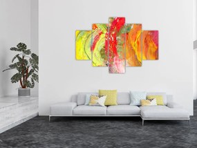 Tablou cu abstracție- pictura (150x105 cm)
