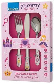Tacâm Amefa Princess, pentru copii, 3 buc.