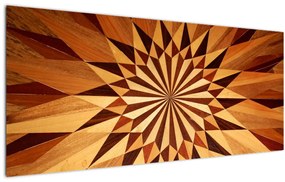 Tablou - Colaj din lemn (120x50 cm)