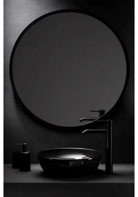 Baterie de lavoar + ventil KFA Armatura 5032-612-81 MOZA 33 cm negru mat