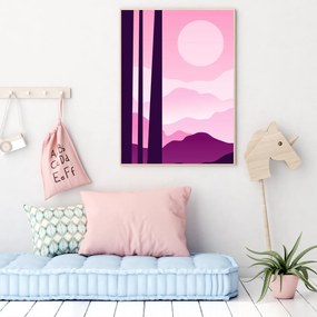 Poster - Peisaj montan (A4)