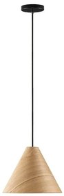 Lustra/Pendul lemn natural, ELYSIAN, D 30cm
