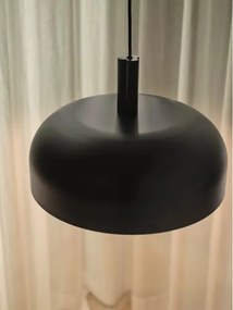 Nordlux - Pendul pe cablu SANDRO, 1xE27/15W/230V, Ø 40 cm, negru