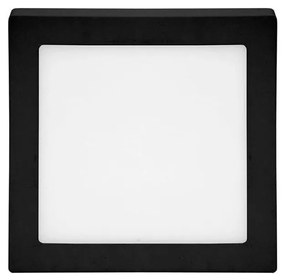 Ecolite LED-CSQ-CCT/18W/CR - Plafonieră LED RAFA 18W/230V negru