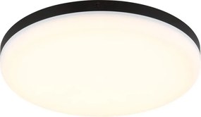 Plafoniera LED design circular MATTHEW negru