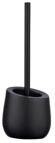 Perie de WC negru-mat din ceramică Badi – Wenko