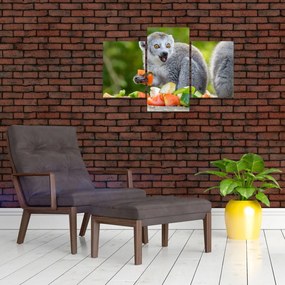 Tablou cu lemur (90x60 cm)