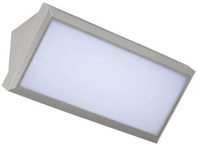 LED Aplica exterior 20W 230V 3000K IP65 gri