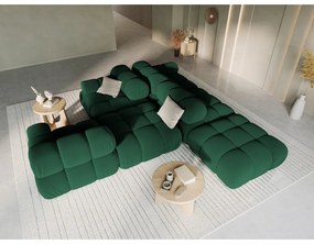 Canapea verde cu tapițerie din catifea 282 cm Bellis – Micadoni Home