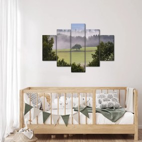 Tablou - Lunca cu copac (150x105 cm)