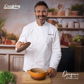 Oală din aluminiu turnat cu capac 24x12 cm, 3.9L – Cooking by Heinner, Colecția Origini by Nicolai Tand HR-BJK-C24, eficientă și antiaderentă