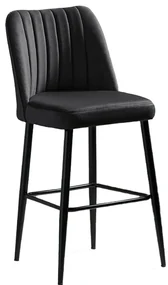 Set de scaune de bar Vento Anthracite, 4 buc., 4 buc