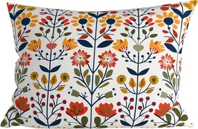 Fata de perna din polibumbac FOLKLORIA POLY 70x90 cm, colorat