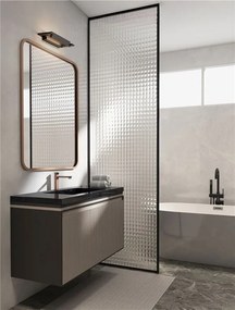 Aplica de perete LED baie IP44 LIVO negru