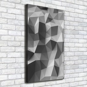 Tablou pe pânză canvas Triunghiuri abstractizare