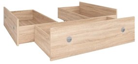 Sertare sub pat Nepo Plus 140 cm (stejar sonoma) (3ks). 1098324