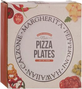 Set 4 farfurii pentru pizza Premier Housewares