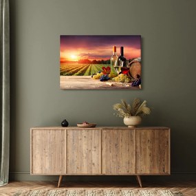 Tablou cu vie și vin (90x60 cm)