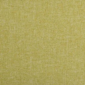 Scaune de masa pivotante, 2 buc., verde, material textil 2, Verde