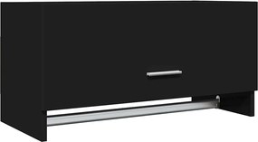 vidaXL Șifonier, negru, 70x32,5x35 cm, PAL