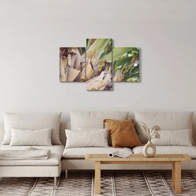 Tablou cu veverița în copaci (90x60 cm)