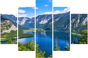Tablou - Lacul Hallstatt, Hallstatt, Austria (150x105 cm)