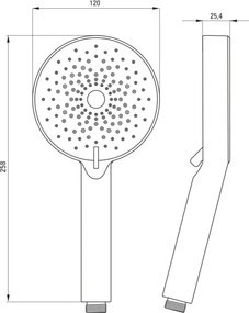 Ivo Pară de duș , 3-funcții NLI_051S