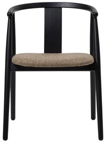 Scaun de dining negru/bej Relate – Unique Furniture