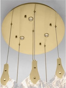 Lustra LED suspendata design decorativ BELLINA D-50cm