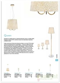 Veioza lampa de masa QUEEN TL1 BIG 077758