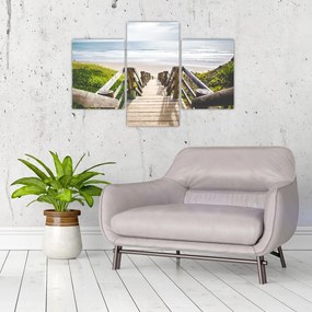 Tablou - Intare pe plaja (90x60 cm)