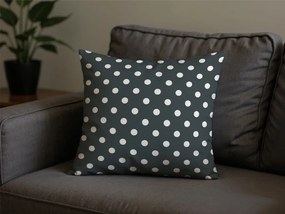 Husa decorativa pentru perna COLAM GREY 45x45 cm, gri