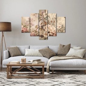 Tablou - Vintage pictura pasăre (150x105 cm)