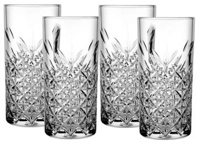 Set 4 pahare long drink 295ml, Timeless