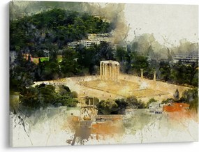 Tablou - Templul lui Zeus, Atena, Grecia (70x50 cm)