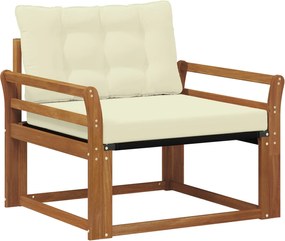 vidaXL Set de canapele de exterior Lemn solid de Acacia și Textilene