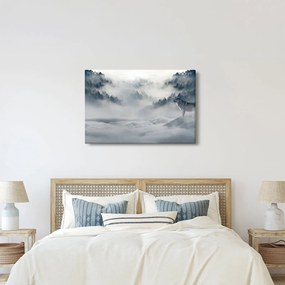 Tablou cu lupi (90x60 cm)