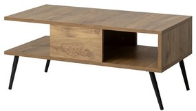 Măsuță de cafea Bukle Atlantic Pine and Black