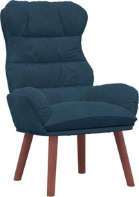 vidaXL fotoliu albastru 69 x 74 x 93 cm Catifea