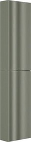 Dulap coloana mare Gala Canaletto suspendat verde mat 2 usi batante 35 cm
