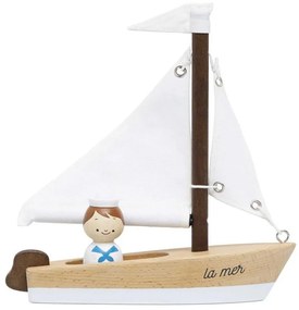 Barcă cu vele cu căpitan Le Toy Van fag