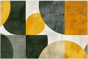 Tablou - Abstracție în culoare de măslin (90x60 cm)