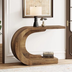 MAM12 - Masa Consola, 110 cm, masuta hol, living, dining, dormitor - Maro